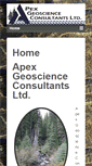 Mobile Screenshot of apexgeoconsultants.com